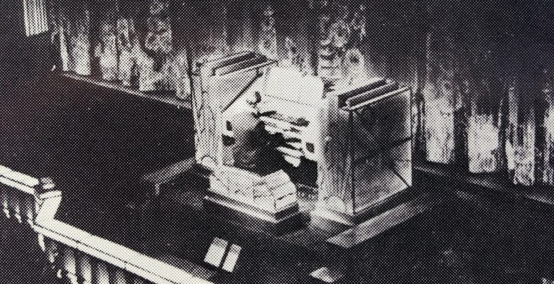 Mr Cecil Chadwick playing The Mighty Compton Organ in 1933