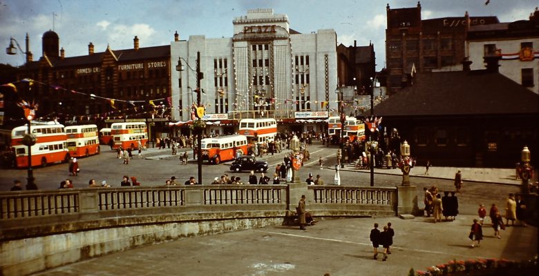 The Plaza during the 1953 Coronation Year in a photograph taken by W.Rhodes Marriott