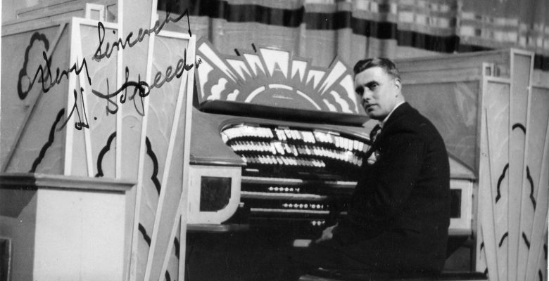Mr Harry Speed at The Mighty Compton Organ - 1939