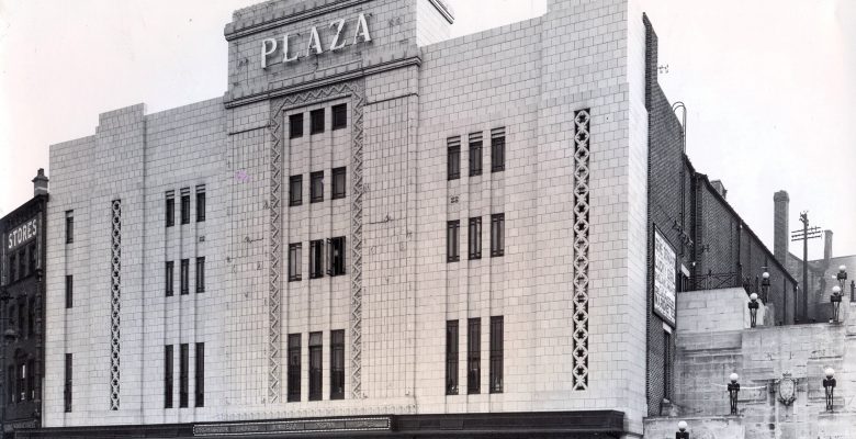 The Plaza Facade in all its glory during the opening week in October 1932